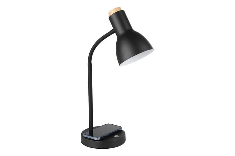 Bordslampa Eglo Veradal-Qi med Touch - Svart/Brun - Belysning & el - Inomhusbelysning & lampor - Bordslampor - Skrivbordslampa