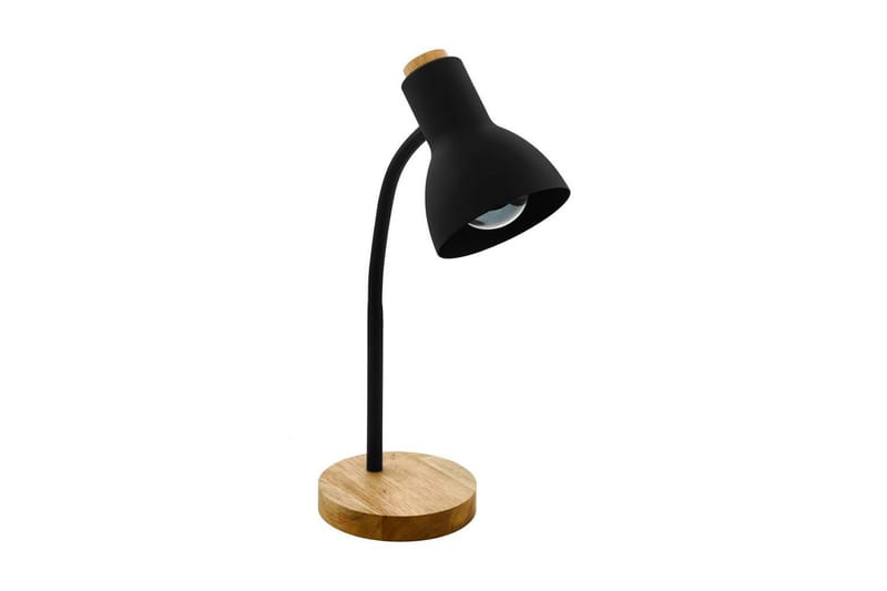 Bordslampa Eglo Veradal Svart, Brun - Svart/Brun - Belysning & el - Inomhusbelysning & lampor - Bordslampor - Skrivbordslampa