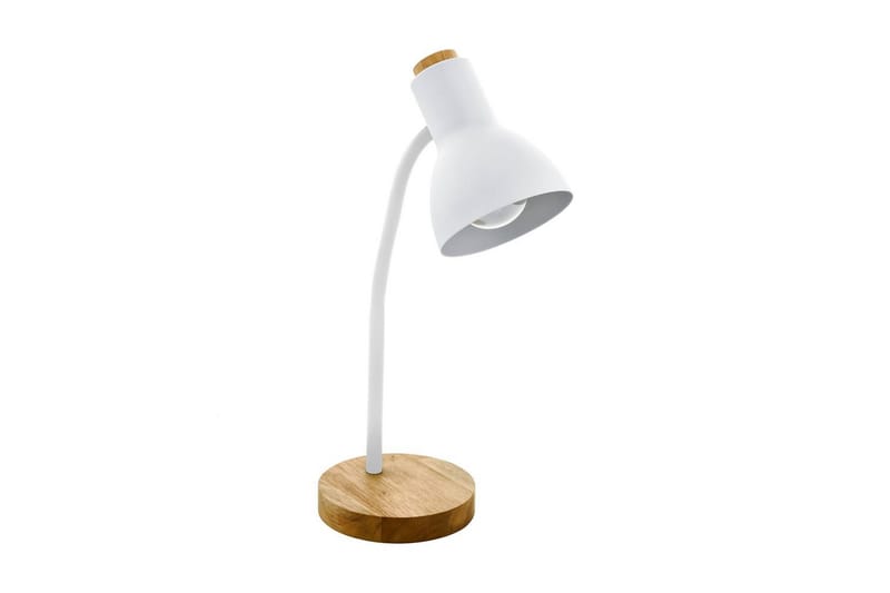 Bordslampa Eglo Veradal Vit, Brun - Vit/Brun - Belysning & el - Inomhusbelysning & lampor - Bordslampor - Skrivbordslampa
