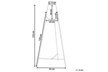 Lampione Golvlampa 133 cm - Flerfärgad - Belysning & el - Inomhusbelysning & lampor - Sovrumslampa