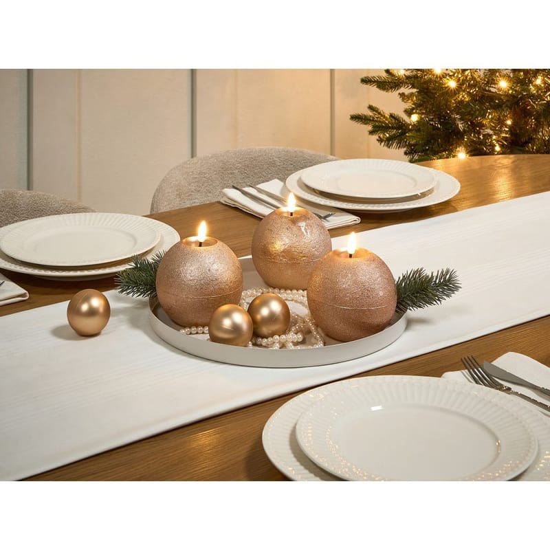 LED-ljus Ambrosia Set med 3 - Inredning - Julpynt & helgdekoration - Julpynt & juldekoration - Julljus