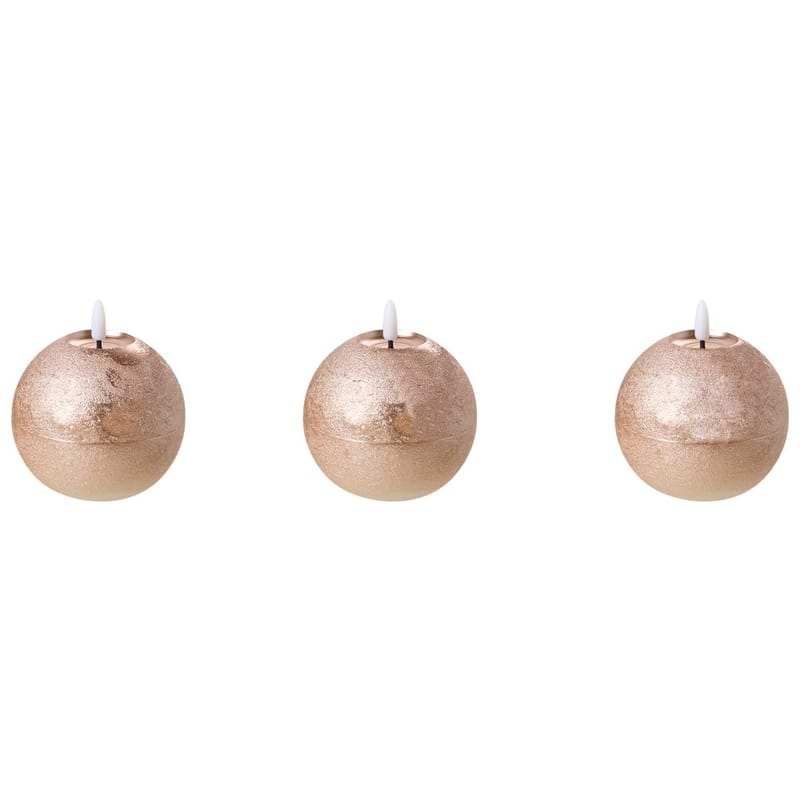 LED-ljus Ambrosia Set med 3 - Inredning - Julpynt & helgdekoration - Julpynt & juldekoration - Julljus