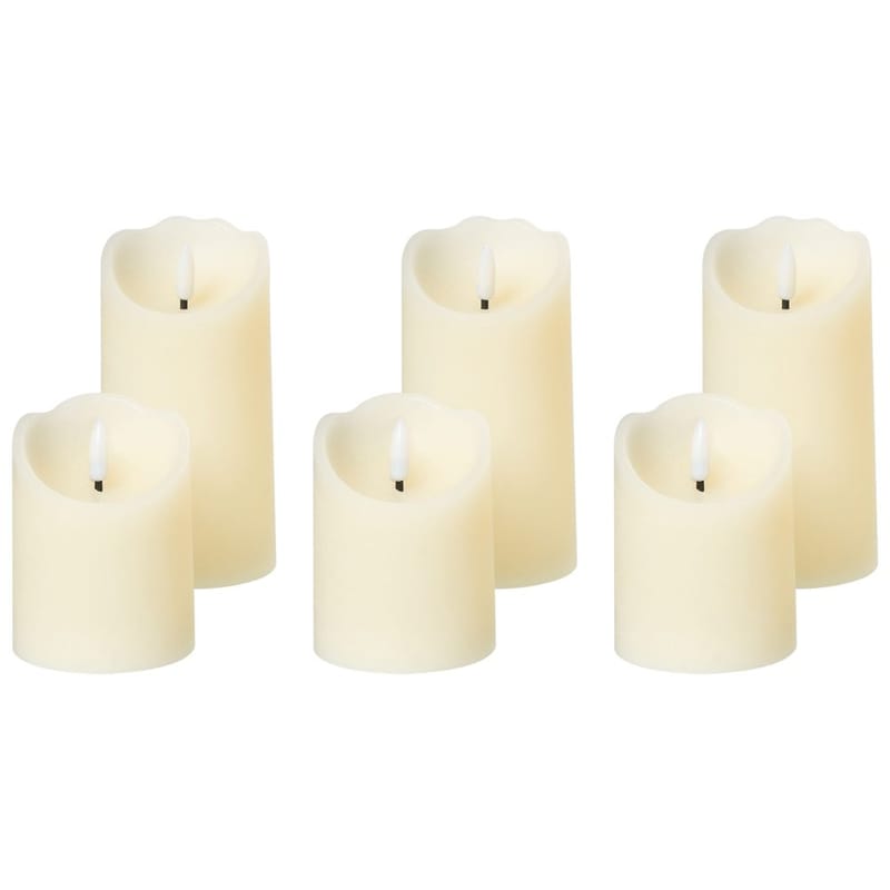 LED-ljus Amorea Set med 6 - Inredning - Julpynt & helgdekoration - Julpynt & juldekoration - Julljus