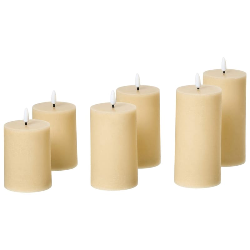 LED-ljus Braise Set med 6 - Belysning & el - Inomhusbelysning & lampor - Dekorationsbelysning