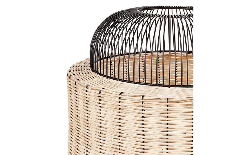 Leftyr Bordslampa 55 cm E27 - Svart/Natur - Belysning & el - Inomhusbelysning & lampor - Fönsterlampa - Fönsterlampa på fot