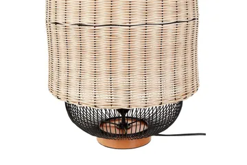Leftyr Bordslampa 55 cm E27 - Svart/Natur - Belysning & el - Inomhusbelysning & lampor - Bordslampor