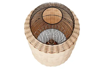Leftyr Bordslampa 55 cm E27 - Svart/Natur - Belysning & el - Inomhusbelysning & lampor - Bordslampor