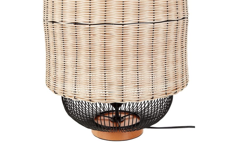 Leftyr Bordslampa 55 cm E27 - Svart/Natur - Belysning & el - Inomhusbelysning & lampor - Fönsterlampa - Fönsterlampa på fot