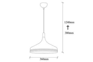 Ljuskrona Rathour Steelix Vit / Rany / Koppar - Guld/Koppar/Vit - Belysning & el - Inomhusbelysning & lampor - Fönsterlampa - Fönsterlampa hängande
