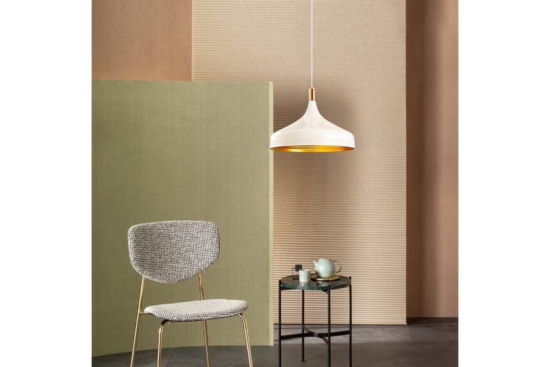 Ljuskrona Rathour Steelix Vit / Rany / Koppar - Guld/Koppar/Vit - Belysning & el - Inomhusbelysning & lampor - Kökslampa - Taklampa kök