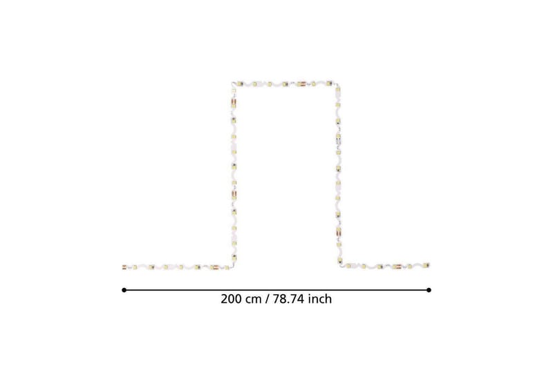 Ljuslist Eglo Flexible 4000K 2 m - 2 m - Belysning & el - Inomhusbelysning & lampor - Dekorationsbelysning