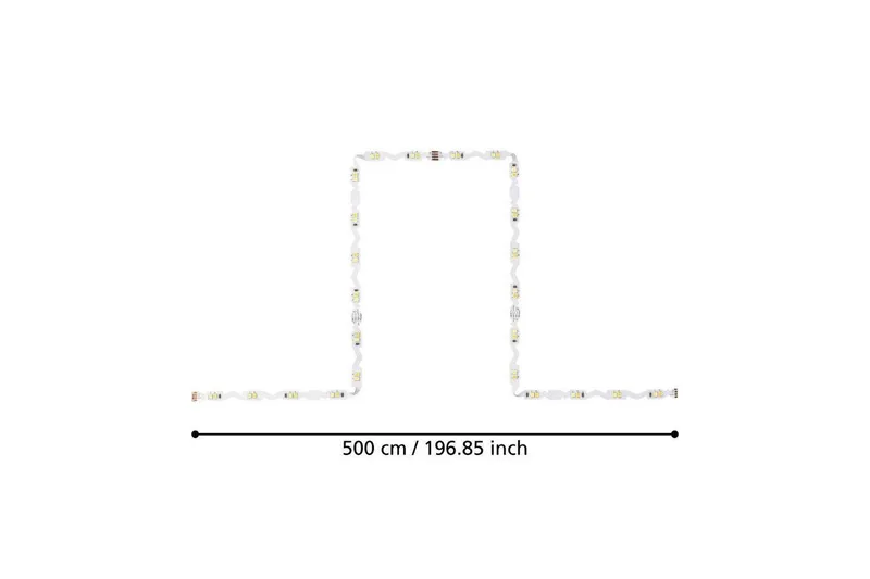 Ljuslist Eglo Flexible CCT 5 m - 5 m - Belysning & el - Inomhusbelysning & lampor - Dekorationsbelysning