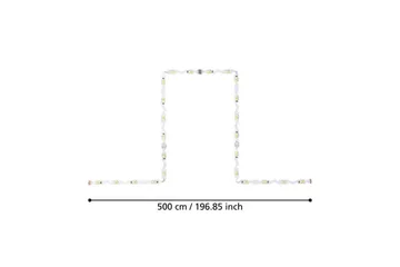 Ljuslist Eglo Flexible CCT 5 m - 5 m - Belysning & el - Inomhusbelysning & lampor - Dekorationsbelysning