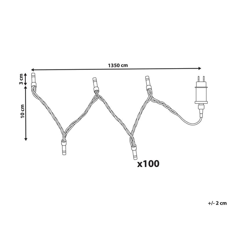 Ljusslinga Igaliku - 13.5 m - Belysning & el - Julbelysning - Jullampor