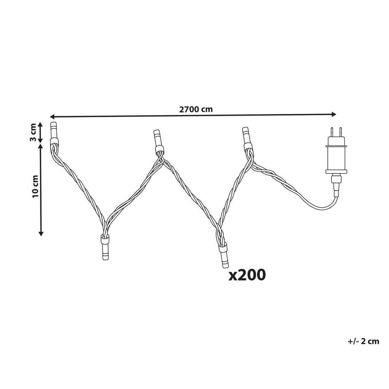 Ljusslinga Igaliku - 27 m - Belysning & el - Inomhusbelysning & lampor - Dekorationsbelysning