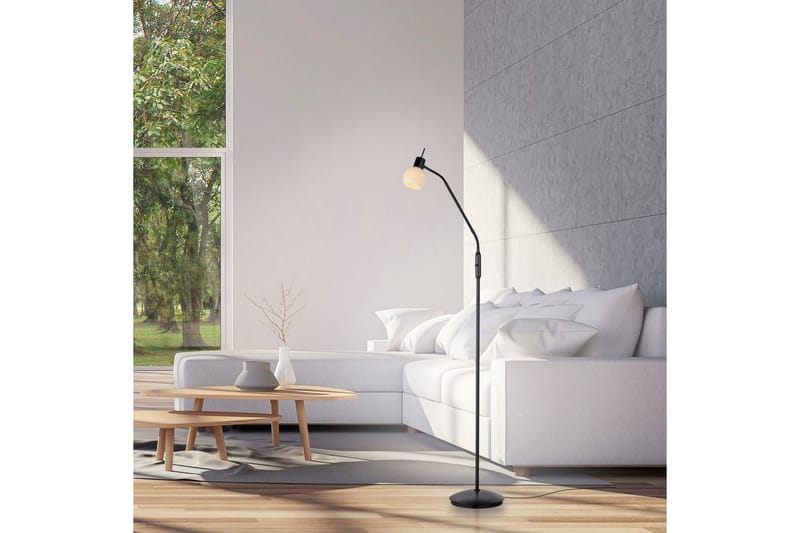 Loki Just Light Golvlampa - Black - Belysning & el - Inomhusbelysning & lampor - Sovrumslampa
