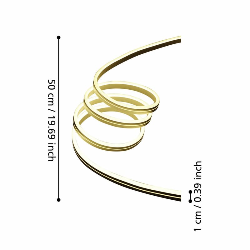 Lysrör Flatneon - 3 m - Belysning & el - Inomhusbelysning & lampor - Dekorationsbelysning