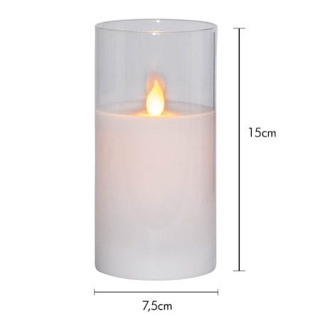M-Twinkle LED Blockljus 15 cm - transparent - Belysning & el - Inomhusbelysning & lampor - Dekorationsbelysning