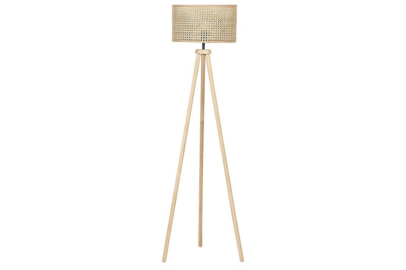 Makronisos Golvlampa 150 cm - Ljus trä - Belysning & el - Inomhusbelysning & lampor - Sovrumslampa