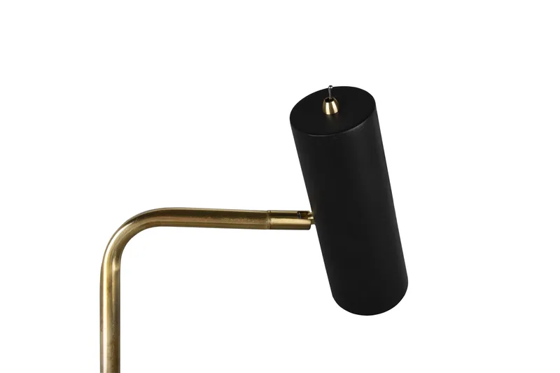 Marley Golvlampa GU10 mattmässing/ mattsvart - Mässing/Matt svart - Belysning & el - Inomhusbelysning & lampor - Sovrumslampa