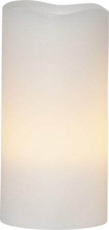 May LED Blockljus 3-pack 7.5 cm - marmorerad vit - Belysning & el - Inomhusbelysning & lampor - Dekorationsbelysning