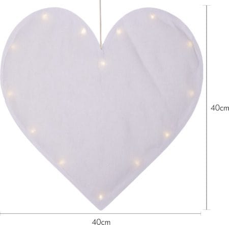 Milla Hängande dekoration 40 cm - vit - Belysning & el - Inomhusbelysning & lampor - Dekorationsbelysning