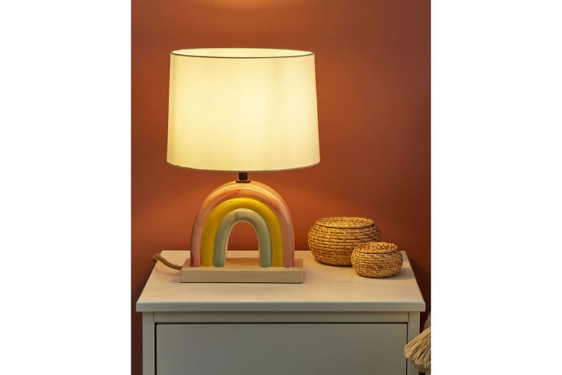 Natni Bordslampa 42 cm E27 - Flerfärgad - Belysning & el - Inomhusbelysning & lampor - Fönsterlampa - Fönsterlampa på fot