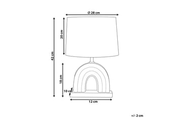 Natni Bordslampa 42 cm E27 - Flerfärgad - Belysning & el - Inomhusbelysning & lampor - Bordslampor