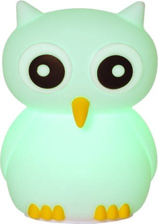 Nattlampa LED Owl USB Uppladdningsbar - Vit / Gul / Svart - Belysning & el - Inomhusbelysning & lampor - Dekorationsbelysning