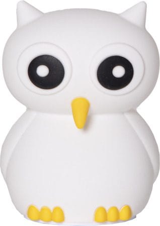 Nattlampa LED Owl USB Uppladdningsbar - Vit / Gul / Svart - Belysning & el - Inomhusbelysning & lampor - Dekorationsbelysning