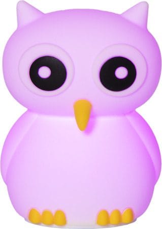 Nattlampa LED Owl USB Uppladdningsbar - Vit / Gul / Svart - Belysning & el - Inomhusbelysning & lampor - Dekorationsbelysning