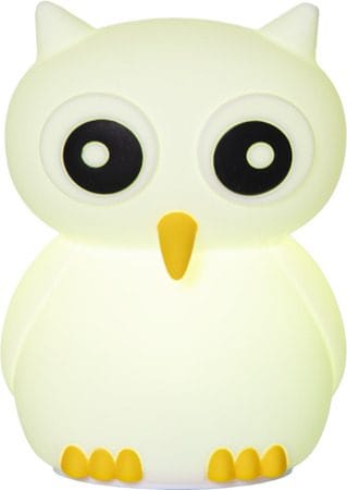 Nattlampa LED Owl USB Uppladdningsbar - Vit / Gul / Svart - Belysning & el - Inomhusbelysning & lampor - Dekorationsbelysning