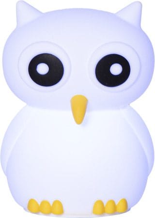 Nattlampa LED Owl USB Uppladdningsbar - Vit / Gul / Svart - Belysning & el - Inomhusbelysning & lampor - Dekorationsbelysning