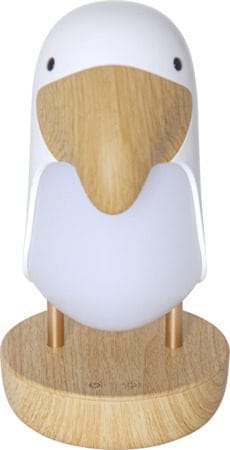 Nattlampa LED Toucan Bird USB Uppladdningsbar - Vit / Brun - Belysning & el - Inomhusbelysning & lampor - Dekorationsbelysning