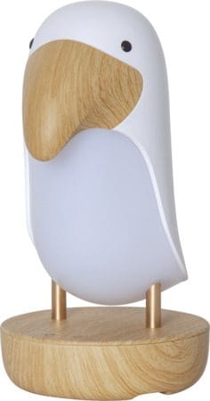 Nattlampa LED Toucan Bird USB Uppladdningsbar - Vit / Brun - Belysning & el - Inomhusbelysning & lampor - Dekorationsbelysning
