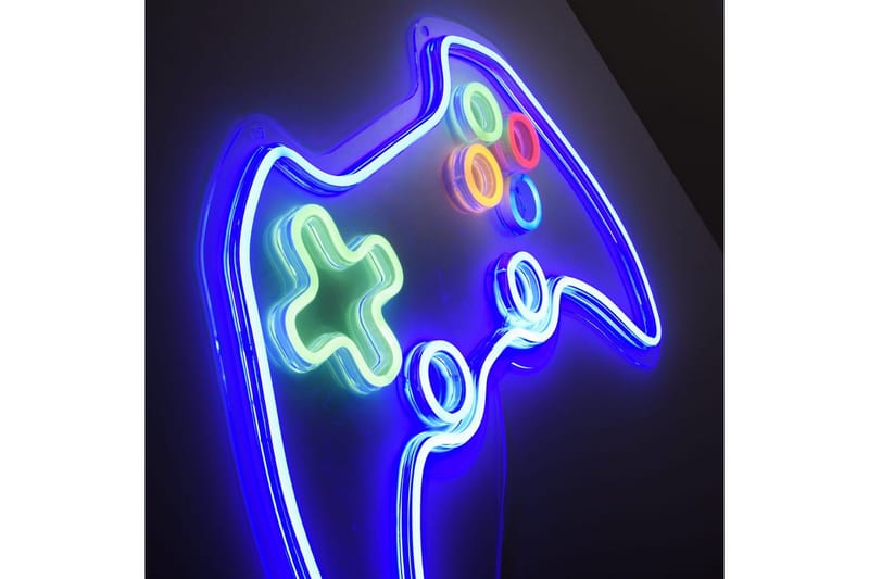 Neon-Gamer Just Light Dekorationslampa - Multicolored - Belysning & el - Inomhusbelysning & lampor - Dekorationsbelysning