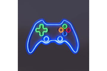 Neon-Gamer Just Light Dekorationslampa - Multicolored - Belysning & el - Inomhusbelysning & lampor - Dekorationsbelysning