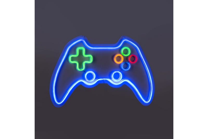 Neon-Gamer Just Light Dekorationslampa - Multicolored - Belysning & el - Inomhusbelysning & lampor - Dekorationsbelysning