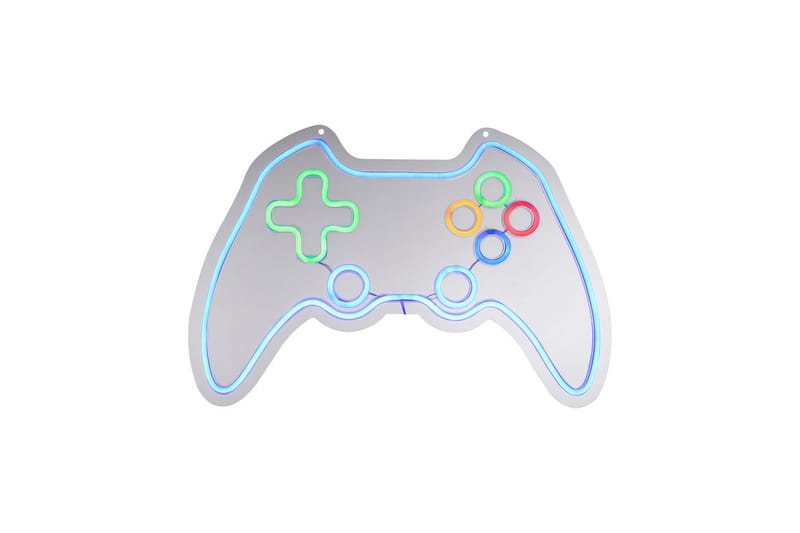Neon-Gamer Just Light Dekorationslampa, Multicolored