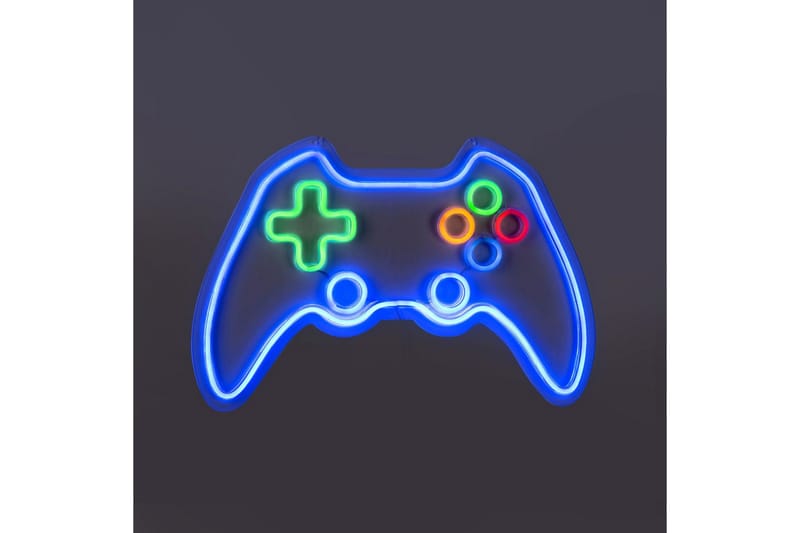 Neon-Gamer Just Light Dekorationslampa - Multicolored - Belysning & el - Inomhusbelysning & lampor - Dekorationsbelysning
