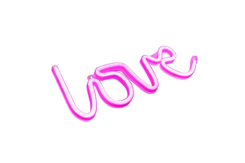 Neon-Kärlek Just Light Dekorationslampa - Pink - Belysning & el - Inomhusbelysning & lampor - Dekorationsbelysning