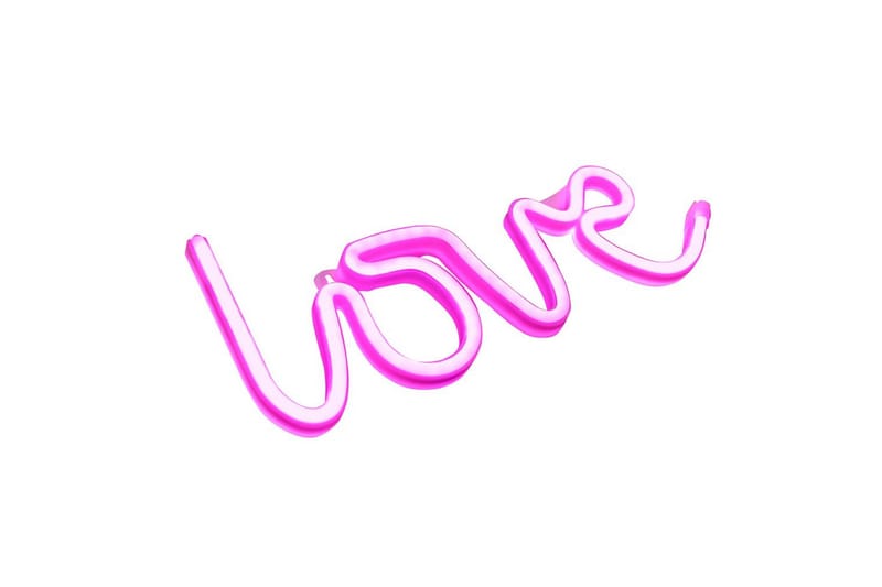 Neon-Kärlek Just Light Dekorationslampa - Pink - Belysning & el - Inomhusbelysning & lampor - Dekorationsbelysning