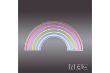 Neon-Regnbåge Just Light Dekorationslampa - Multicolored - Belysning & el - Inomhusbelysning & lampor - Dekorationsbelysning