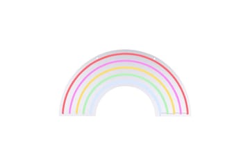 Neon-Regnbåge Just Light Dekorationslampa - Multicolored - Belysning & el - Inomhusbelysning & lampor - Dekorationsbelysning