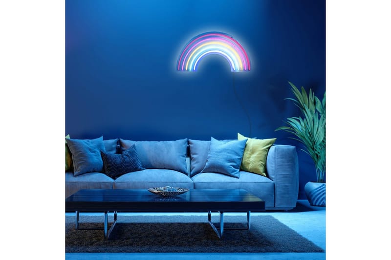 Neon-Regnbåge Just Light Dekorationslampa - Multicolored - Belysning & el - Inomhusbelysning & lampor - Dekorationsbelysning