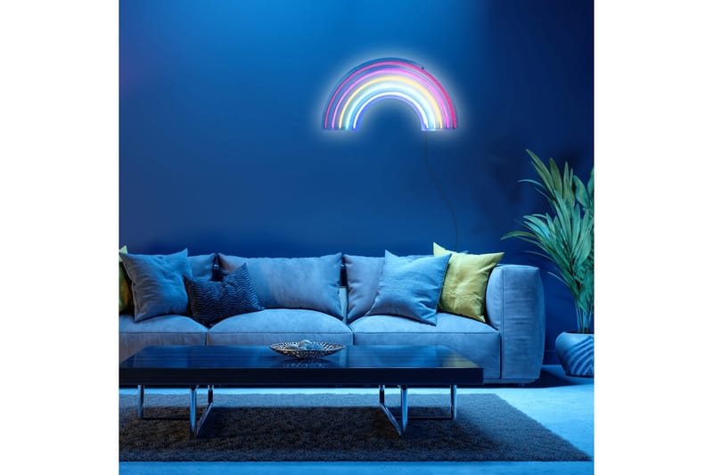 Neon-Regnbåge Just Light Dekorationslampa - Multicolored - Belysning & el - Inomhusbelysning & lampor - Dekorationsbelysning