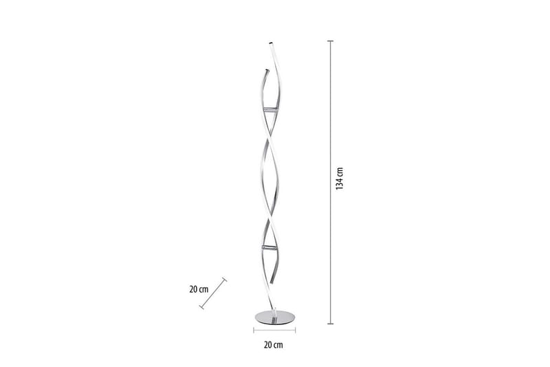 Polina Paul Neuhaus Golvlampa - Grey - Belysning & el - Inomhusbelysning & lampor - Sovrumslampa
