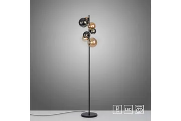 Popsicle Paul Neuhaus Golvlampa - Black - Belysning & el - Inomhusbelysning & lampor - Sovrumslampa