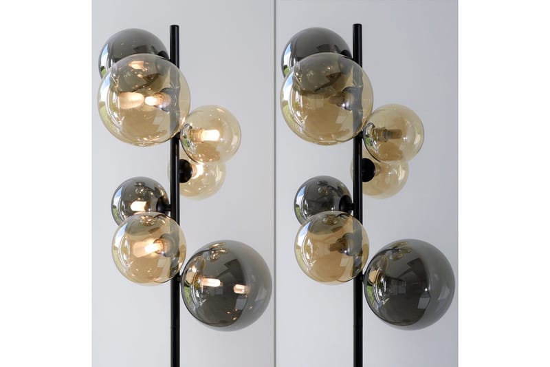 Popsicle Paul Neuhaus Golvlampa - Black - Belysning & el - Inomhusbelysning & lampor - Sovrumslampa