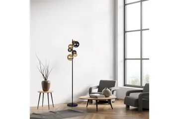 Popsicle Paul Neuhaus Golvlampa - Black - Belysning & el - Inomhusbelysning & lampor - Sovrumslampa